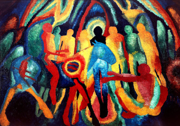 the-entry-into-jerusalem-wilhelm-morgner